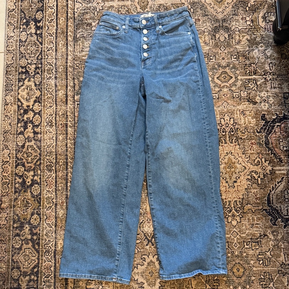 Madewell The Curvy Perfect Vintage Wide Leg Jean